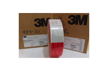 CINTA REFLECTIVA 3M CONSPICUITY RED/WHITE 45.7MT