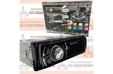 Reproductor con Bluetooth/USB/SD/MP3 player/FM stereo 7012